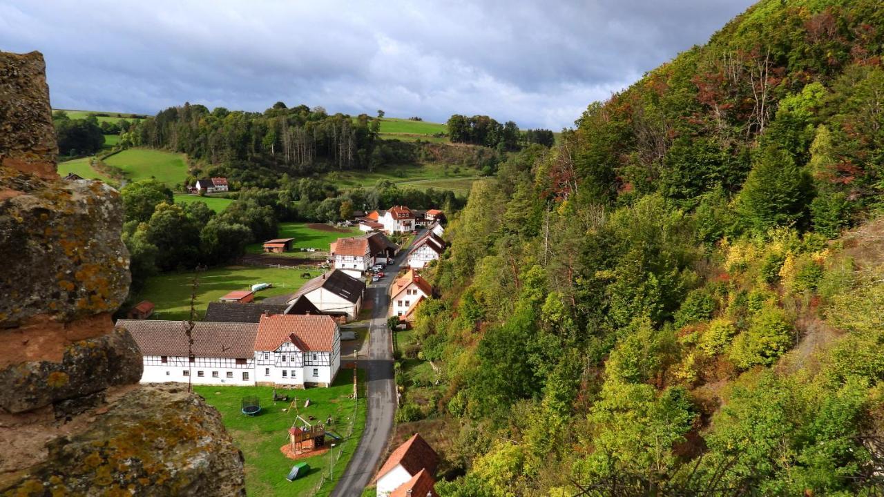 Appartamento Haus An Der Werbe Waldeck  Esterno foto