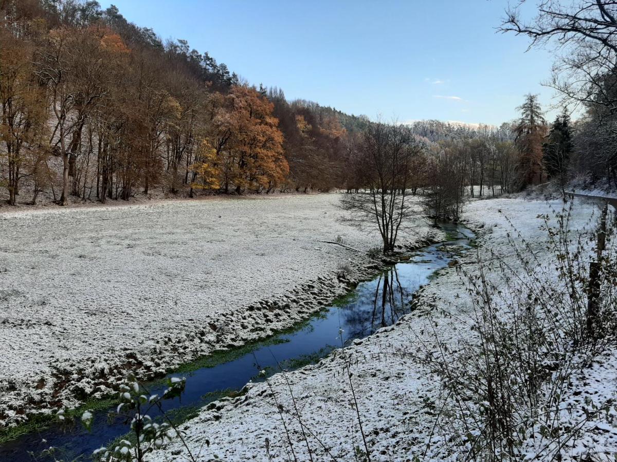 Appartamento Haus An Der Werbe Waldeck  Esterno foto
